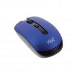 Mouse wireless Well MW101 Albastru-negru mouse-wless-mw101be-wl