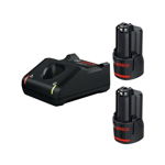 Set Incarcator Rapid + Acumulator Li-Ion 12V 3Ah  Negru, Bosch