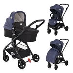 Carucior set, patrizia, cos landou individual inclus, blue, Lorelli