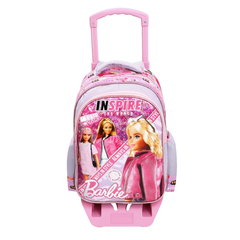 Ghiozdan cu 2 compartimente Inspire The World, Barbie, Barbie Ghiozdan cu 2 compartimente Inspire The World, Barbie, Barbie