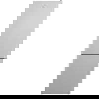 Combina frigorifica CANDY CCE3T620FS, No Frost, 378 l, H 200 cm, Clasa F, argintiu