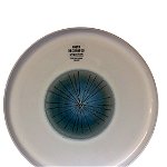 Farfurie Stoneware, Rotund, Ceramica, Multicolor, 22 x 22 cm