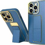 New Kickstand Case etui do iPhone 12 Pro z podstawką niebieski, NoName