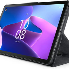 Husa Book Cover Lenovo Folio Case pentru Lenovo Tab M10 Plus Gen. 3 Gri