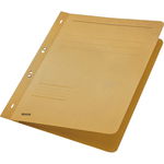 Dosar din carton, cu capse 1/1, 250 g/mp, bej, LEITZ