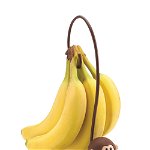 Suport pentru banane, din ABS si silicon, L15xl11xH30 cm, Joie Monkey