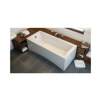 Cada baie dreptunghiulara Cersanit Virgo S301-046, acril, 160 x 75 cm