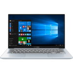 Laptop ultraportabil ASUS VivoBook S13 S330FA cu procesor Intel® Core™ i5-8265U pana la 3.90 GHz, Whiskey Lake, 13.3", Full HD, 8GB, 256GB SSD, Intel UHD Graphics 620, Microsoft Windows 10, Transparent Silver