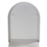 Capac de toaleta cu sistem automat de coborare, Wenko, Premium Palma, 34.5 x 45.5 cm, duroplast, Wenko