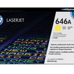 HP 646A cartuș toner 1 buc. Original Galben CF032A, HP