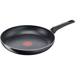 Tigaie Tefal Simple Cook B5560653, Thermo-Signal, invelis antiaderent din titan, 28 cm (Negru), Tefal Tigaie Tefal Simple Cook B5560653, Thermo-Signal, invelis antiaderent din titan, 28 cm (Negru), Tefal