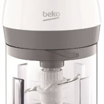 Minitocator BEKO CHP6450W, putere 450 W, vas capacitate 0,5L, 4 cutite otel inoxidabil, culoare alb