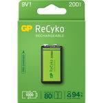 Acumulator ReCyco 200mAh 9V/LR61 NiMH, GP Batteries GPRHV208R075