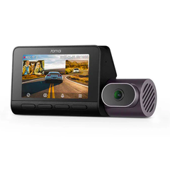 Camera auto DVR 70mai T800 4K , Senzori Sony Starvis 2 , cu 3 obiective (Fata 4K +Interior 1080p )+ camera spate 70mai RC24 Full HD, Display 1.4",Card Micro SD 128GB inclus , 146 FOV, ADAS, GPS, Night Vision,Wi-Fi