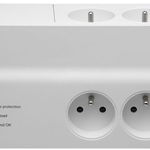 Priza/Prelungitor APC PM6-FR surge protector White 6 AC outlet(s) 230 V 2 m, APC