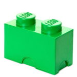 Room Copenhagen LEGO Storage Brick 2 green - RC40021734, Room Copenhagen