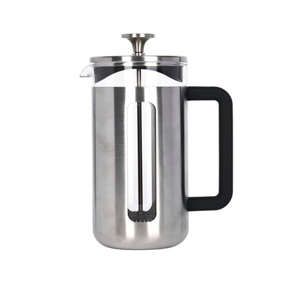 Cafetiera, sticla borosilicata, 1L, "Pisa", Argintiu - La Cafetiere, La Cafetiere