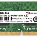 Memorie pentru laptop Transcend JetRam, SODIMM, DDR4, 8GB, 3200MHz, CL22 (JM3200HSG-8G), Transcend