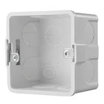 Gang Box Hikvision, DS-KAB86; Convenient design available for indoorstation wall mounting; Made of the insulating material., HIKVISION