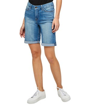 Imbracaminte Femei Jen7 by 7 For All Mankind Bermuda Shorts w Roll Cuff La Quinta, Jen7 by 7 For All Mankind