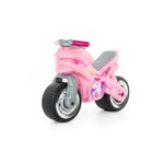 Motocicleta fara pedale MX-ON roz 70x30x49. 3 cm, Polesie