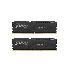 Memorie RAM Kingston Fury Beast, DIMM, DDR5, 32 GB (2x16GB),
