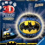 Ravensburger 3D Puzzle-Ball - Batman Night Light - 72 piese