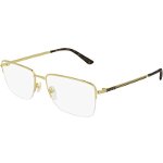 Rame ochelari de vedere Gucci GG0834O 004, Auriu, 58 mm