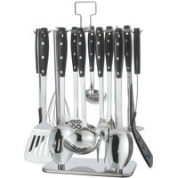 Set Ustensile Bucatarie Z1228 13 Piese Inox, Zokura