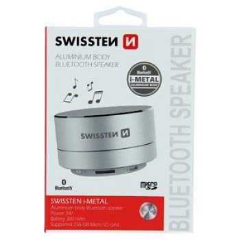 Boxa Bluetooth  I-Metal Mini BT 4.0 Argintiu, Swissten