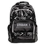 Ghiozdan anatomic compartiment laptop, Urban Black Lines, 46x31x16cm, S-Cool, S-cool
