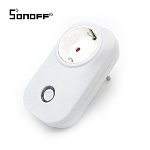 Priza inteligenta Wi-Fi Sonoff S20, Control de pe telefonul mobil
