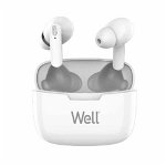 Casti Bluetooth TWS in-ear Well Boost alb