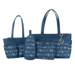 Set Geanta Multifunctionala Nicole Navy