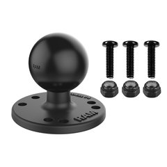 Placă rotundă RAM® cu bilă și hardware de montare pentru Garmin Fishfinders, RAM MOUNTS