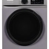 Masina de spalat rufe slim Heinner HWM-M814IVNSA+++, Capacitate: 8 kg, Clasa energetica A, 1400 RPM, Motor inverter, 15 programe, Display digital, Argintiu