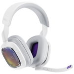 Headset Logitech Astro A30 Wireless White/purple - Xbox One/xbox Series X Android Devices|Apple Devices|NSW|PC|PS4|PS5|XBOX ONE|XBOX SERIES X