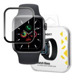 Folie protectie sticla smartwatch, Wozinsky Watch Glass Hybrid pentru Apple Watch 6 40mm / Watch 5 40mm / Watch 4 40mm / Watch SE 40mm