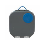 Caserola compartimentata mini LunchBox Gri/Albastru, 1 bucata, Bbox, Bbox