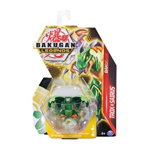 Figurina BAKUGAN S5 - Bila Clasica Trox Sairus 606609320, 6 ani+, verde-portocaliu