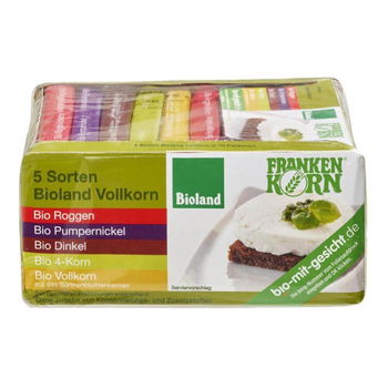 Set 5 sortimente de paine FrankenKorn, 500 g, ecologic, FrankenKorn