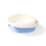 Set castron si lingurita Babyono albastru deschis, BABYONO