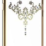Husa de protectie Devia Silicon Iris pentru Samsung Galaxy S8, Cristale, Champagne Gold