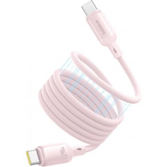 Cablu incarcare magnetic 240W Baseus PicoGo, 1m, roz, P10376800411-00
