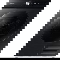 Uscator de rufe DV90BB9445GMS7 Bespoke, Pompa de caldura, 9 kg, Clasa A+++, QuickDrive, AI Dry, Digital Inverter, Usa reversibila, Negru, Samsung