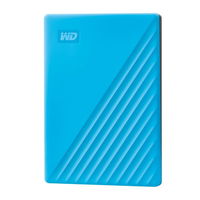 HDD extern WD My Passport, 2TB, 2.5", Albastru, USB 3.2, WD