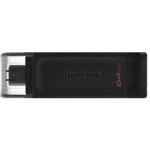 Memorie USB FLASH DRIVE 64GB DT70 USB 3.2 TIP C, Kingston
