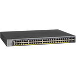 NETGEAR Switch ProSafe Smart 52-Port PoE, (8xPoE+) 4xSFP Gigabit(GS752TP)