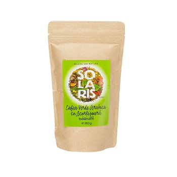 Cafea macinata verde arabica cu scortisoara, 260g, Solaris, Solaris