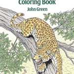 Wild Animals Coloring Book de John Green